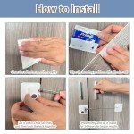 2PCS Fridge Lock Children Safety Refrigerator Lock Fridge Locks for Adults Baby Safety Fridge Locks Cupboard Lock with 2 Keys and Strong Adhesive for Cabinet Drawer Fridge Freezer