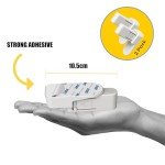 Home Secure™ Door Lever Locks. Self Adhesive Baby Door Safety Locks. Child-Proof & Pet-Proof Door Lever Locks (2 Pack)
