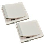 2 Pack DSY Child Safety Sliding Glass Door Lock High-Rise Anti-Fall Window Safety Lock Limiter Sliding Door Window Lock White