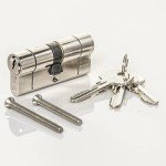 1-Star Euro Cylinder Lock with 3 Keys