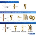 High-Security 50mm Euro Cylinder Lock with Keys