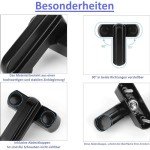 Akyandoo Window Lock Window Lock Window Lock Burglary Protection Child Lock 4 x Window Lock Black