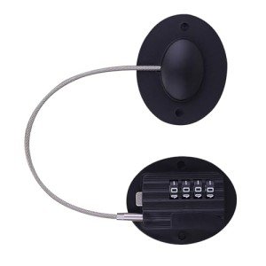 GmwyCzV Refrigerator Lock with Passwords, No Drilling Needed Safety Locks, Refrigerator Padlocks with Sticker, Child Drawer Locker, Cabinet Refrigerator (Black)