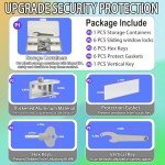 6 Pack Window Locks for Up and Down Windows