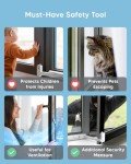 AYCORN® Baby Safety Window Lock - Baby Proofing Window Door Lock for Child, Dog, Cat & Home Security 30 Second Install (No Drilling) with 3M Adhesive