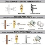 DIDA® 70mm Euro Cylinder Lock with 3 Keys