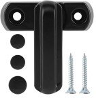 Akyandoo Window Lock Window Lock Window Lock Burglary Protection Child Lock 4 x Window Lock Black