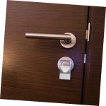 JEWEDECO Safety Lock Cover Door Handles Door Lock Child Proof Door Knob Covers Door Handle Lock for Child Safety Lock Cover for Safety Door Knob Child Proof Plastic Transparent