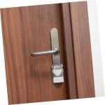JEWEDECO Safety Lock Cover Door Handles Door Lock Child Proof Door Knob Covers Door Handle Lock for Child Safety Lock Cover for Safety Door Knob Child Proof Plastic Transparent