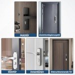 Thumb Turn Euro Cylinder Lock with 5 Keys