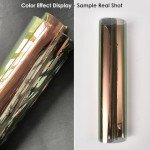 AuMoHall Green Red Chameleon Car Front Window Tint 58% VLT Car Window Tint Film Color Change Windshield Tint Film Car Sun Shade Tint Solar Protection Film, 29.52" x 118.11"