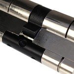 High-Security Brass Euro Cylinder Lock with 3 Keys