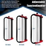 Ergonomic Stretch Film Dispenser - Reduces Operator Fatigue, Shrink wrap Handle for Warehousing, Logistics, Pallets, Commercial, and Home Use (20-in Dispenser for 20-in Stretch Film)