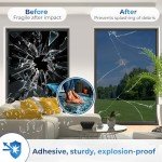 Beautysaid Window Film One Way Privacy Film, Mirror Reflective Window Security Tint See Out Not In, UV Sun Blocking Heat Insulation Clings, Self Adhesive Home Glass Door Covers(45x1000cm, Black)