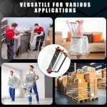 Ergonomic Stretch Film Dispenser - Reduces Operator Fatigue, Shrink wrap Handle for Warehousing, Logistics, Pallets, Commercial, and Home Use (20-in Dispenser for 20-in Stretch Film)