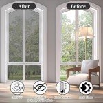Niviy One Way Privacy Film, Window Tint for Home, Mirror Film Daytime Privacy Sun Blocking Anti UV Reflective Window Tint for Home and Office with 3 Tools, Silver, 23.6 Inch X 78.7 Inch