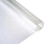 0.05mm Clear Safety Window Film Security Anti Shatter Window Glass Protection Self Adhesive Glass Film,17.5Inch x 16.5Feet