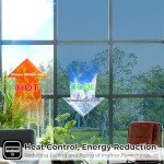 Coavas One Way Privacy Window Film with 3 Tools, Reflective Mirror Home Window Tint See Out Not in Sun Blocking Window Security Clings Self-Adhesive Daytime Privacy House Window Cover,23.6x78.7in