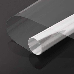 Clear Window Security Film Adhesive Anti Shatter Safety Window Glass Protection Sticker Heat Control Anti UV for Home and Office 2Mil, 20inch x 10feet