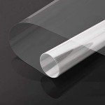 Clear Window Security Film Adhesive Anti Shatter Safety Window Glass Protection Sticker Heat Control Anti UV for Home and Office 2Mil, 20inch x 10feet