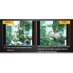 HOHOFILM Clear Window Film Safety and Security Anti Shatter Glass Film Self-Adhesive Explosion-proof Vinyl,183cmx300cm