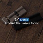 XFORT Matt Black Euro Cylinder Lock with Keys