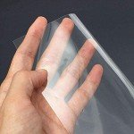 Queenbox 3M/10FT Clear Safety and Security Window Film Glass Protection Adhesive UV Prevention Window Film Easy Removal (20IN X10FT)