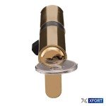 XFORT Brass Euro Cylinder Lock with 3 Keys