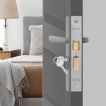 Polished Chrome Euro Sashlock for Door Security