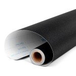 Total Blackout Window Film: 100% Light Blocking, Room Darkening Static Cling - No Residue Film for Privacy, Home Security, and Day Sleep - Easy Removal UV Prevention Treatment (36 x 144 inches)