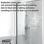 Anti Shatter Glass Protection - Happyroom Safety & Security Window Film Clear Glass Protection (76cm*3m)