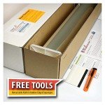 BDF S4MC Window Film Security and Safety 4 Mil Clear - 24in X 49ft