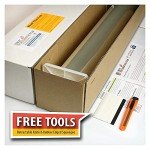 BDF S8MC Window Film Security and Safety 8 Mil Clear - 24in X 24ft