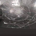 LRQY Clear Safety Security Window Film Anti Shatter Glass,Protection Bank Counters Smooth Glass,Easy to Apply,4 mil,100x300cm(39x118inch)
