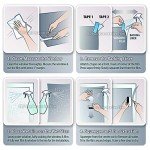 BDF S8MC Window Film Security and Safety 8 Mil Clear - 24in X 24ft