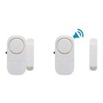 4 Pack Window & Door Burglar Intruder Alarms Alarm Breach Wireless Sensor Loud Security Mini Alarms Magnetic Door Window Alarm Home Security System Wireless Sensor Burglar Intruder