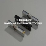 XFORT 3 Star Chrome Euro Cylinder Lock 100mm