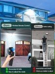 Security Lights Outdoor Motion Sensor,200W 20000LM PIR Security Light with Remote Control,6500K Cool White Motion Sensor Lights Outdoor,IP66 Waterproof LED Floodlight Outdoor for Garden Yard Garage
