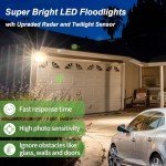 Fosingut 30W Security Lights with Motion Sensor,Super Bright 3000lm LED Floodlight Outdoor,IP66 Waterproof Wall Light Work Lighting,3000K Warm White Spotlight Outside for Garage,Garden,Backyard,Patio
