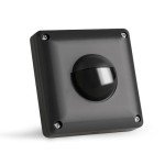 SEBSON PIR Sensor Light Switch Outdoor IP65 - Wall Flush Mounted, Programmable, Range 10m/190° - Infrared Motion Sensor for LED Lights, 3-Wire, Installation 53x53x23mm