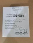 Solar Cat Repellent, OBEST Ultrasonic Animal Pest Repeller, Solar Powered Waterproof with Motion Sensor (GREEN-1)