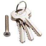 Yale Euro Cylinder Lock - Keyed Alike - Brass