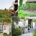 XIAXIA 2x Ultrasonic Fox Repellant Cat Repellent Garden, Cat Deterrent Pet Animal Deterants Solar Powered & Waterproof, Flashing Light and USB Charge, Outdoor Farm Yard,Effective for Cats, Dogs