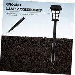 OFFSCH Garden Solar Lamps Ground Spikes Plastic Replacement Stakes for Solar Lights for Outdoor Lighting Garden Accessories and Christmas Decoration Pack of 10