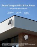 eufy Security SoloCam E30 2K Solar Security Camera Outdoor Wireless, 360° Pan & Tilt Home Security Camera, Solar Powered, AI Tracking, IP65 Weatherproof, HomeBase S380 Compatible, No Monthly Fee