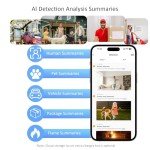 ELECCTV Security Cameras Wireless Outdoor, 2K/3MP QHD Home Security System 4-Cam Kit with 130°-Wide View, Night Vision, Spotlight,IP65 Waterproof, Support Alexa,2.4GHz & 5GHz WiFi,Cloud/SD
