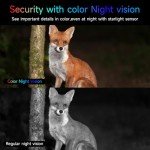 ELECCTV Security Cameras Wireless Outdoor, 2K/3MP QHD Home Security System 4-Cam Kit with 130°-Wide View, Night Vision, Spotlight,IP65 Waterproof, Support Alexa,2.4GHz & 5GHz WiFi,Cloud/SD