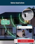 Arlo Pro 5 Security Camera Outdoor Wireless with Rechargeable Battery, 2K Outdoor Camera Kit, Dual-Band Wifi, Battery Operated, Free Trial of Secure, Advanced Colour Night Vision, 1 Camera, White