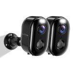 Armorcope Security Cameras Wireless Outdoor, Battery Powered 2k Color Night Vision, AI Motion Detection,IP66 Weatherproof, 2-Way Talk, SD/Cloud Storage,Cameras for Home Security,2pack