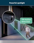 Arlo Pro 5 Security Camera Outdoor Wireless with Rechargeable Battery, 2K Outdoor Camera Kit, Dual-Band Wifi, Battery Operated, Free Trial of Secure, Advanced Colour Night Vision, 1 Camera, White